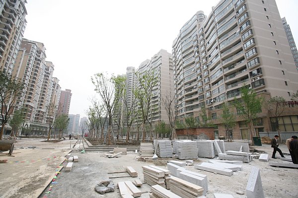中国の不動産投資も好調（上海）