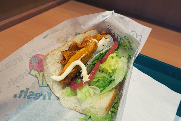 カスタマイズが有名なサブウェイのサンドイッチ
