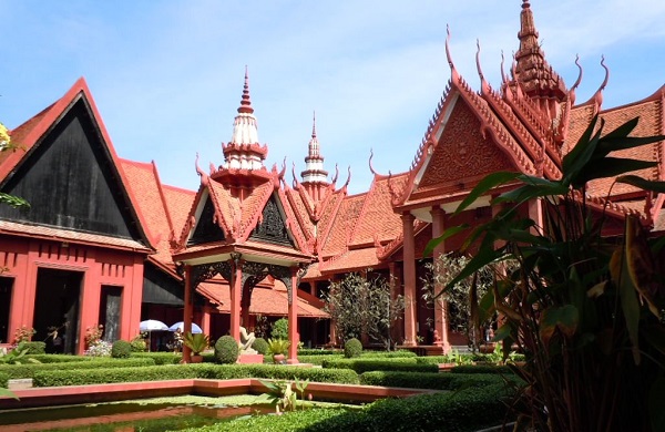 カンボジアの国立博物館