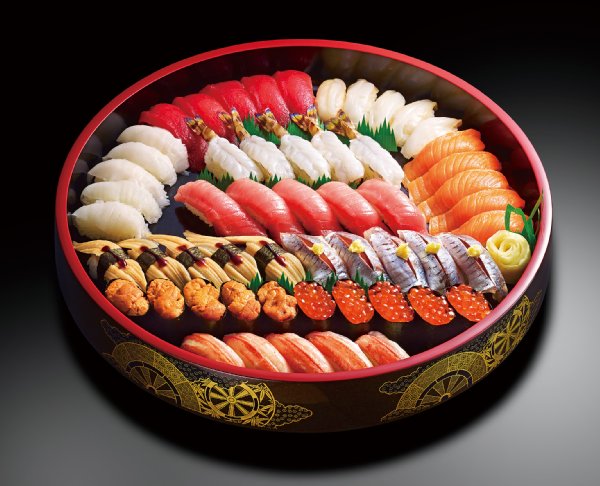 こんな豪華な宅配寿司に使える優待も（画像はイメージ。ライドオンエクスプレスホールディングス提供）
