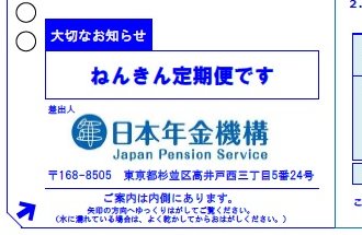 毎年誕生月に送られてくる「ねんきん定期便」を必ずチェックしよう