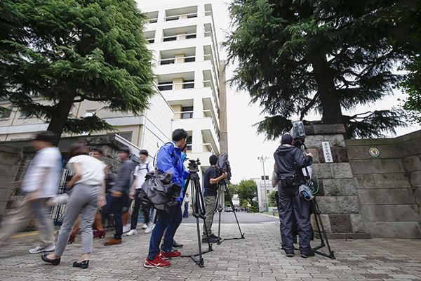 10年以上前から組織的にやっていたという（東京医大のキャンパス。写真：共同通信社）