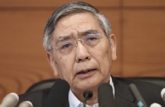 政府・日銀は「物価上昇がまだ足りない」という立場だが（日銀の黒田東彦総裁。写真：時事通信フォト）