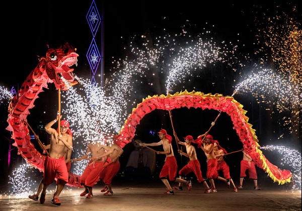 中国の春節のお祝い（北京。Getty Images）