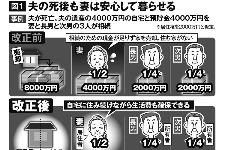 相続法改正　新ルールを知り尽くせば妻が得をする