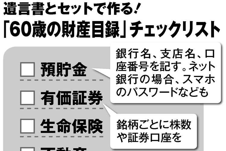 遺言書は60歳で作成しても早すぎることはない　第2の人生設計の契機に