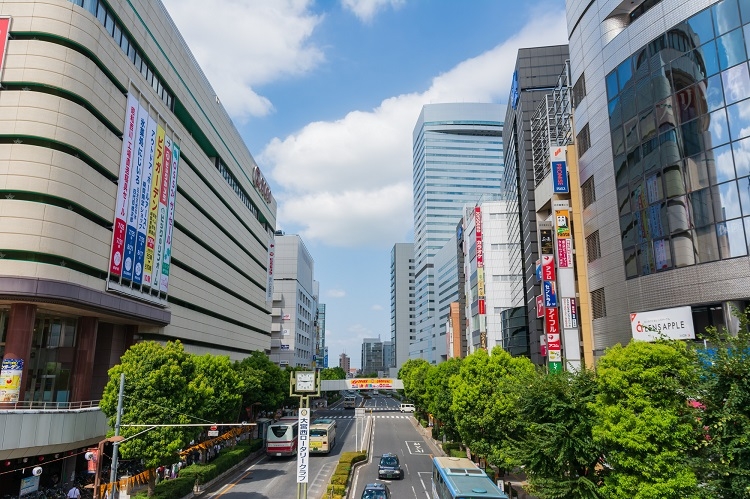 「住みたい街ランキング（関東）」で4位に入った大宮駅の駅前