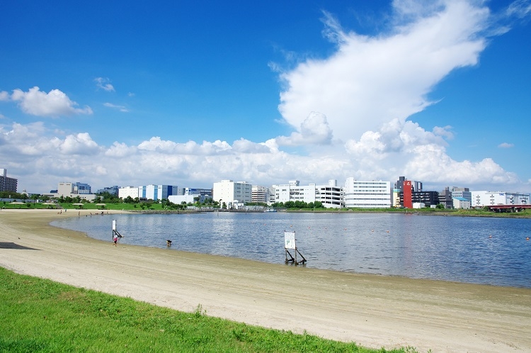 23区内とは思えない「大森ふるさとの浜辺公園」