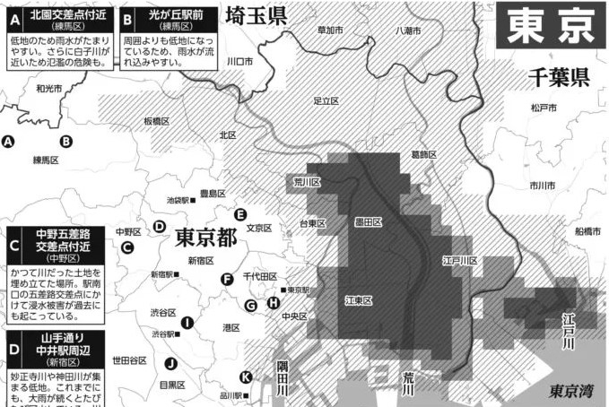 大規模水害　東京・大手町の地下街が「危険なスポット」であるワケ
