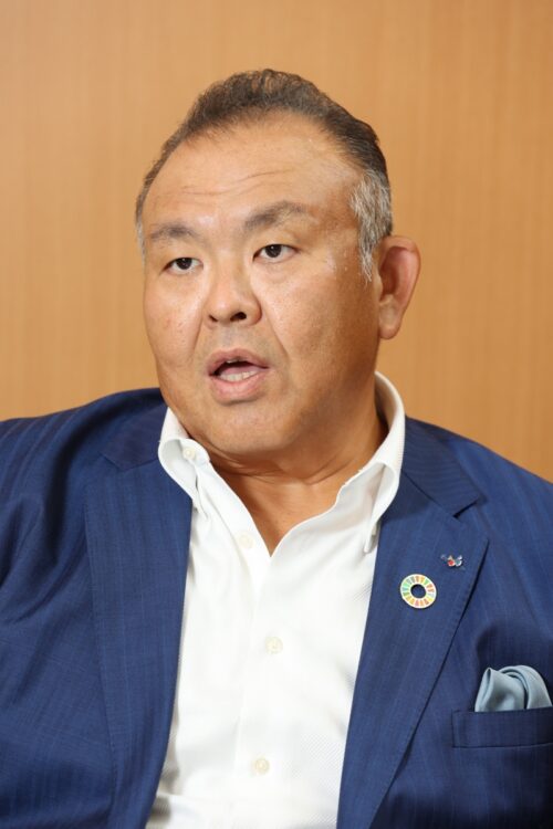 シヤチハタ・舟橋正剛社長は「ハンコには様々な用途がある」と語る