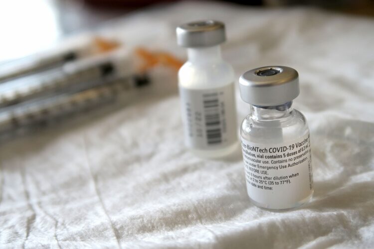 米ファイザーの新型コロナワクチン（Sipa USA／時事通信フォト）