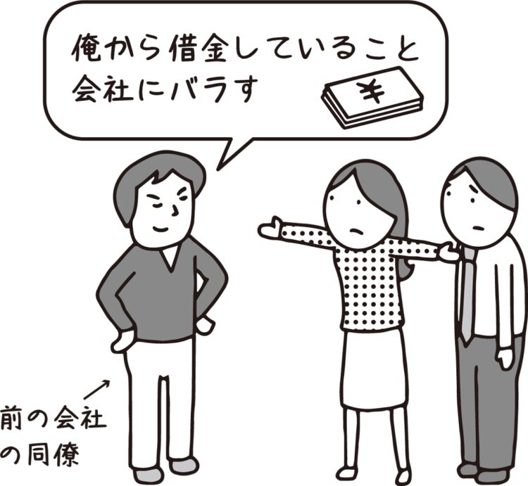 借金してること会社にバラすぞ と脅される日々 解決策を弁護士に聞いた マネーポストweb