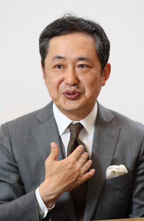 DeNA・岡村信悟社長（撮影／山崎力夫）