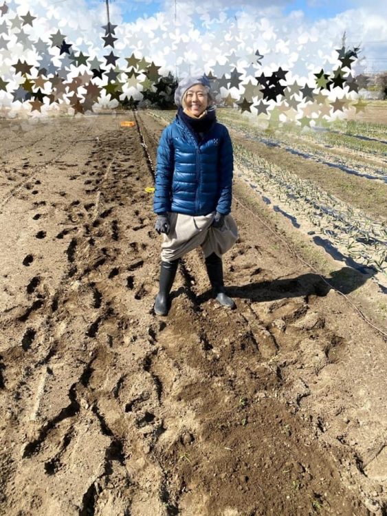 浜松に移住して、自然栽培の野菜作りを学び中の熊谷真実