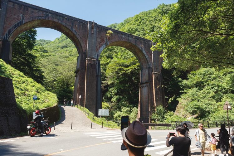 『碓氷第三橋梁』は「めがね橋」とも呼ばれる（撮影／佐藤敏和）