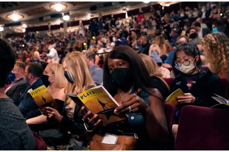 ニューヨークのブロードウェイミュージカルを見るにはワクチンパスポートが必要（写真／AFLO）