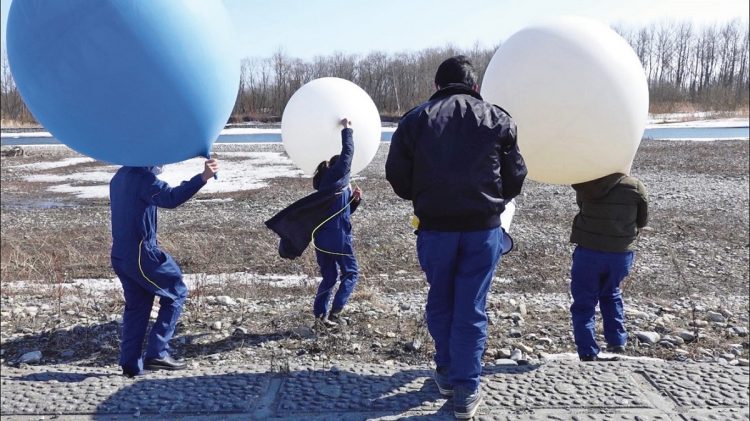 ヘリウムガス入り風船を使った「もくもく2」は今年5月に北海道で打ち上げ成功