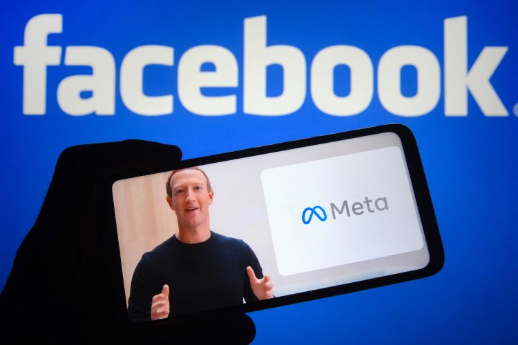 フェイスブックから「メタ」への社名変更を発表したマーク・ザッカーバーグCEO（Sipa USA/時事通信フォト）