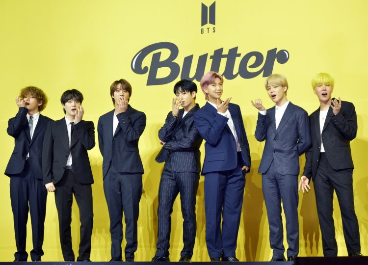 BTSの「Butter」はLINE MUSICでの再生回数3億回を突破（Getty Images）