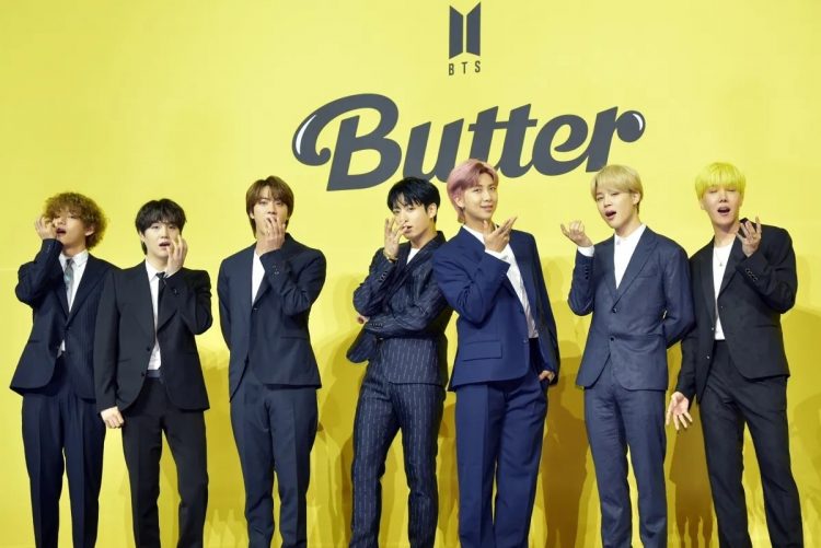 BTSの「Butter」はLINE MUSICでの再生回数3億回を突破（Getty Images）