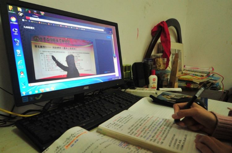 中国のオンライン補習授業は浸透するか（Sipa USA/時事通信フォト）