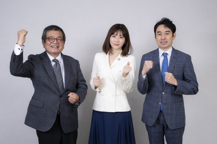 今年注目したい投資テーマは？（左から森永卓郎氏、馬渕磨理子氏、永濱利廣氏）