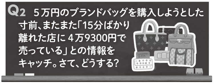 【Q2】さて、どうする？