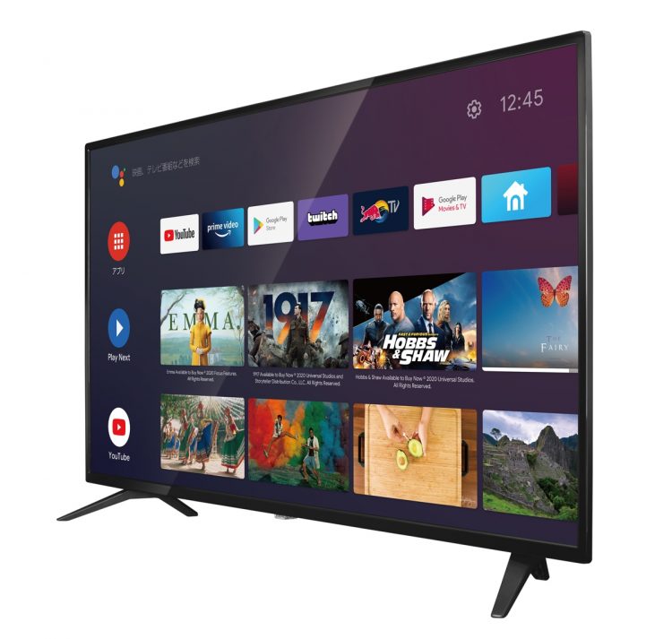 ドン・キホーテが発売した「42V型AndroidTV機能搭載フルHDチューナーレススマートテレビ」も人気に