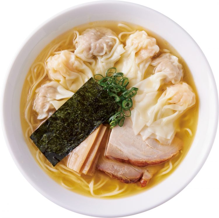 八雲／特製ワンタン麺（白）1500円