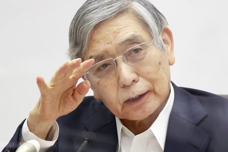 黒田東彦・日銀総裁の任期満了まで円安局面は続くか（時事通信フォト）