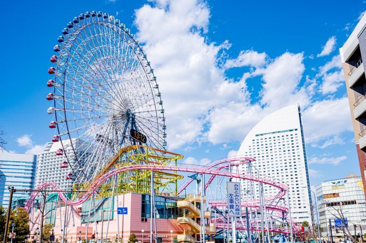 都会にも気軽に立ち寄れる遊園地は多い