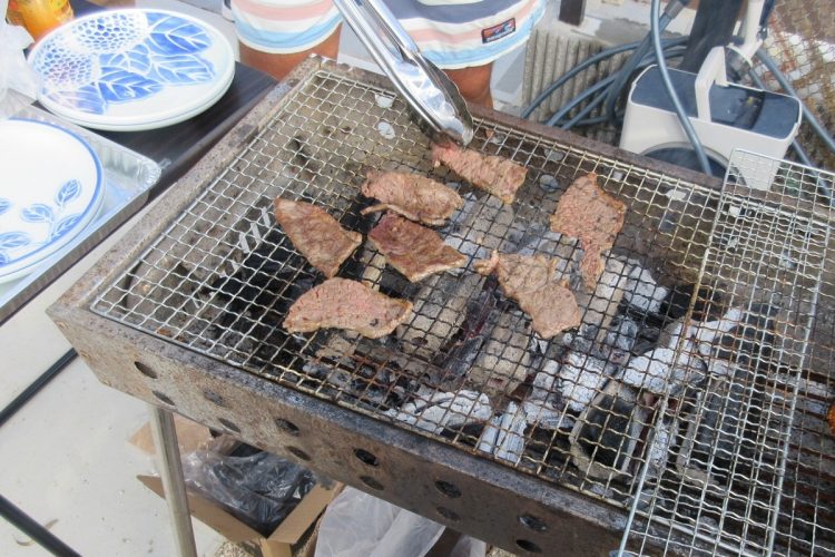 唐津に移住して約2年、BBQに参加する機会が圧倒的に増えた（筆者撮影）