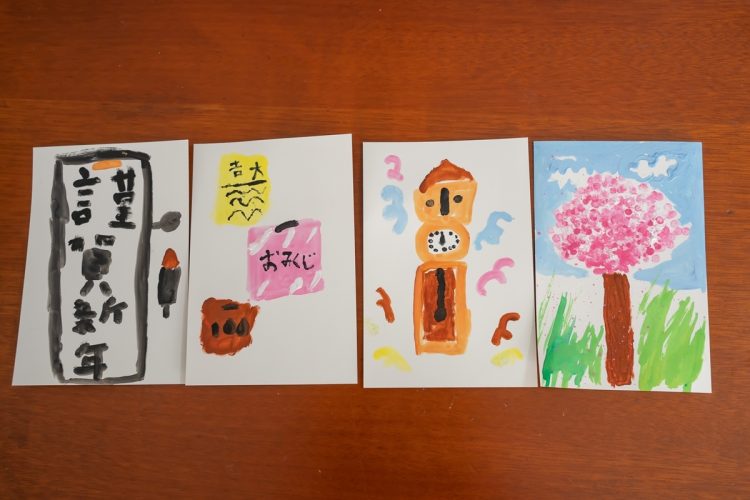 もったいなくて捨てられない！子どもの手書きの年賀状