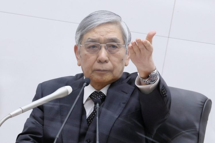 日銀・黒田東彦総裁は本当に金融緩和から脱却しようとしているのか（時事通信フォト）