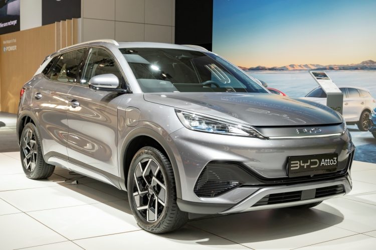 日本でも発売開始となったBYDの電動SUV「ATTO 3」（Getty Images）