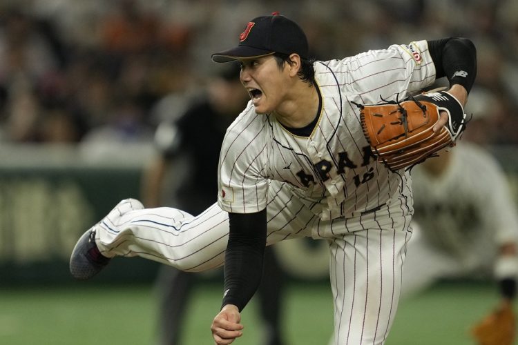 “大谷フィーバー”は株式市場にも（写真／AFP＝時事）