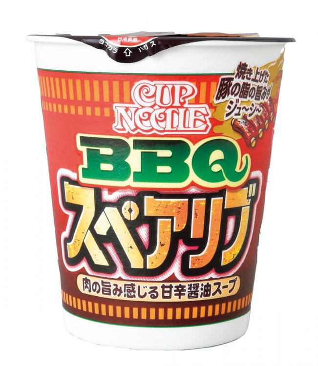 『カップヌードル BBQスペアリブ ビッグ』（日清食品）