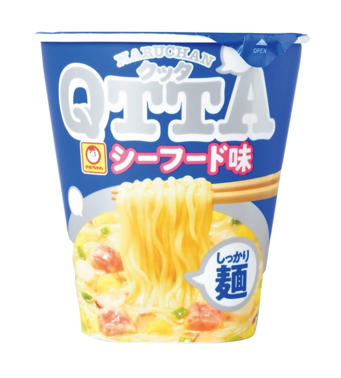 『MARUCHAN QTTA シーフード味』（東洋水産）