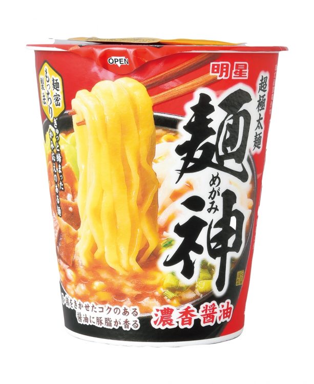 『麺神カップ 濃香醤油』（明星食品）