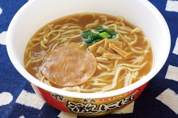 カップラーメン「ご当地」部門で1位に輝いた『日本うまいもん 青森津軽 煮干しラーメン 激にぼ』