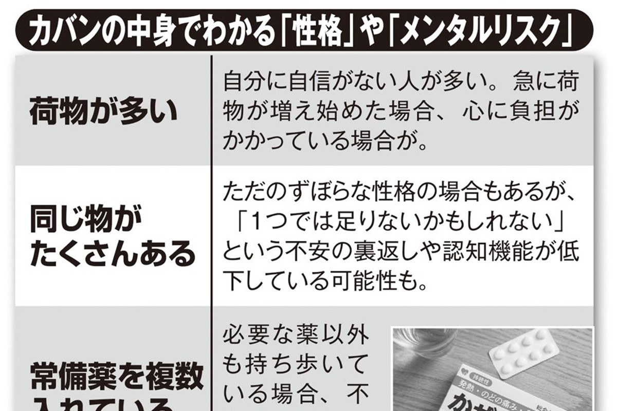 物 が 多い 人 特徴