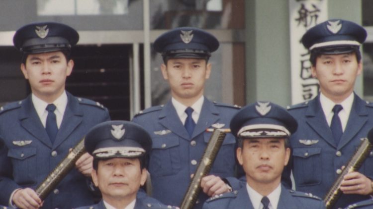 96年F15戦技過程修了時。トップガンスクール卒業時の写真
