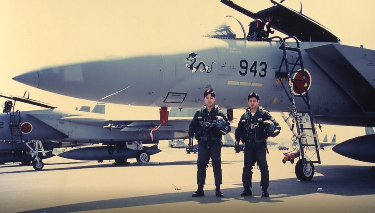 1996年ごろ「航空総体戦技競技会」に小松基地第303飛行隊代表として出場