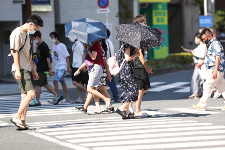 歴代最高気温の41.1℃は、静岡県浜松市で2020年に記録された（時事通信フォト）