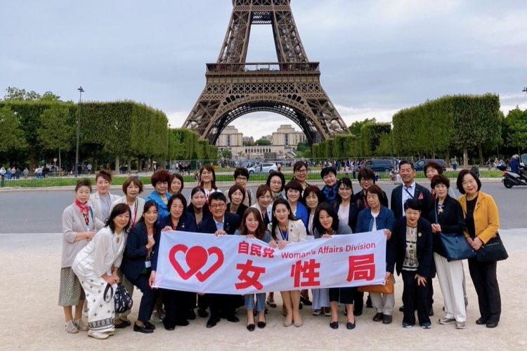 自民党女性局のフランス視察はなぜ炎上したのか（松川るい氏のXより）