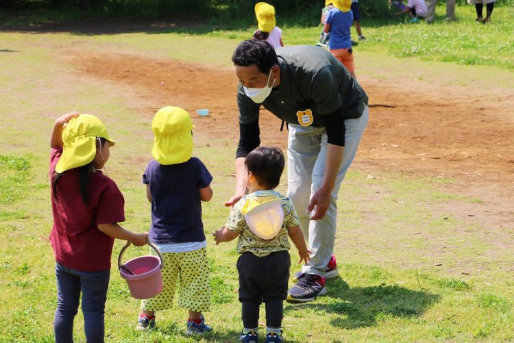 園児に「じーじ」と呼ばれる元プロ野球選手の高沢秀昭さん（本人提供）