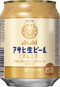 通年販売されるようになった「アサヒ生ビール」の250ml缶