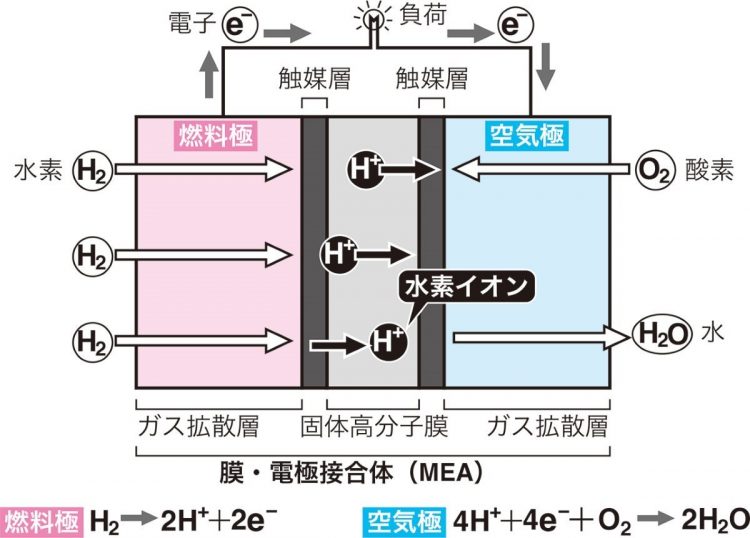 燃料電池の原理