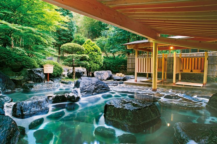 いわき湯本温泉宿泊補助券／露天風呂や貸切風呂がある宿など、魅力的な宿ばかり