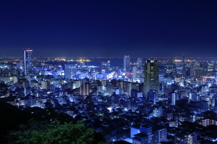 日本三大夜景の1つ「神戸夜景」（写真／AFLO）